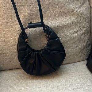 Staud black mini moon bag!